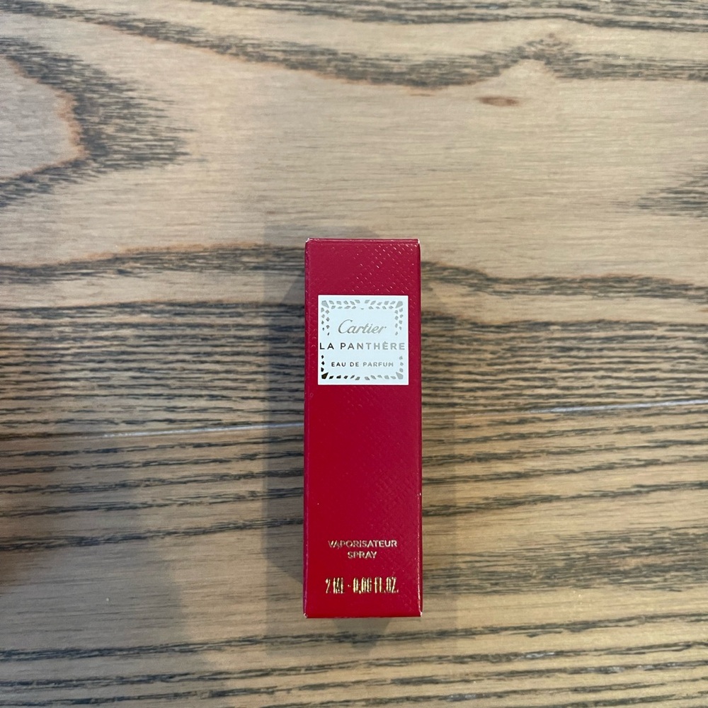 FREE w/ any purchase CARTIER mini sample size perfume